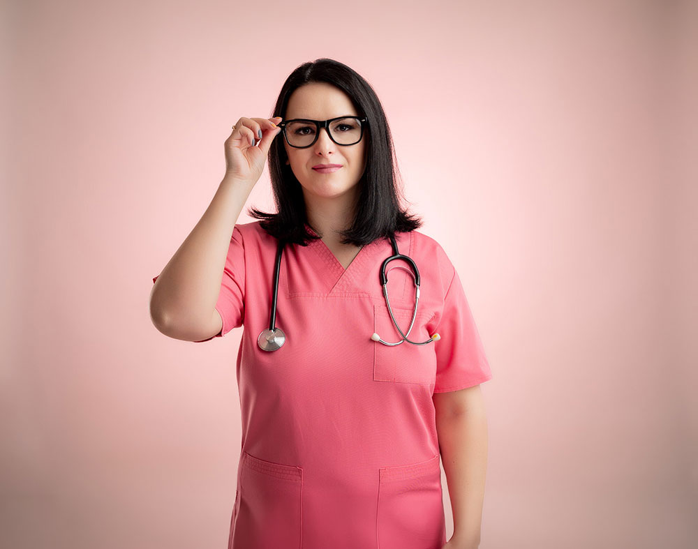 Pink Scrubs