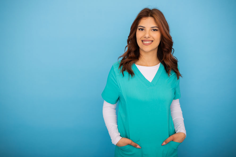 Teal Nurse Scrubs